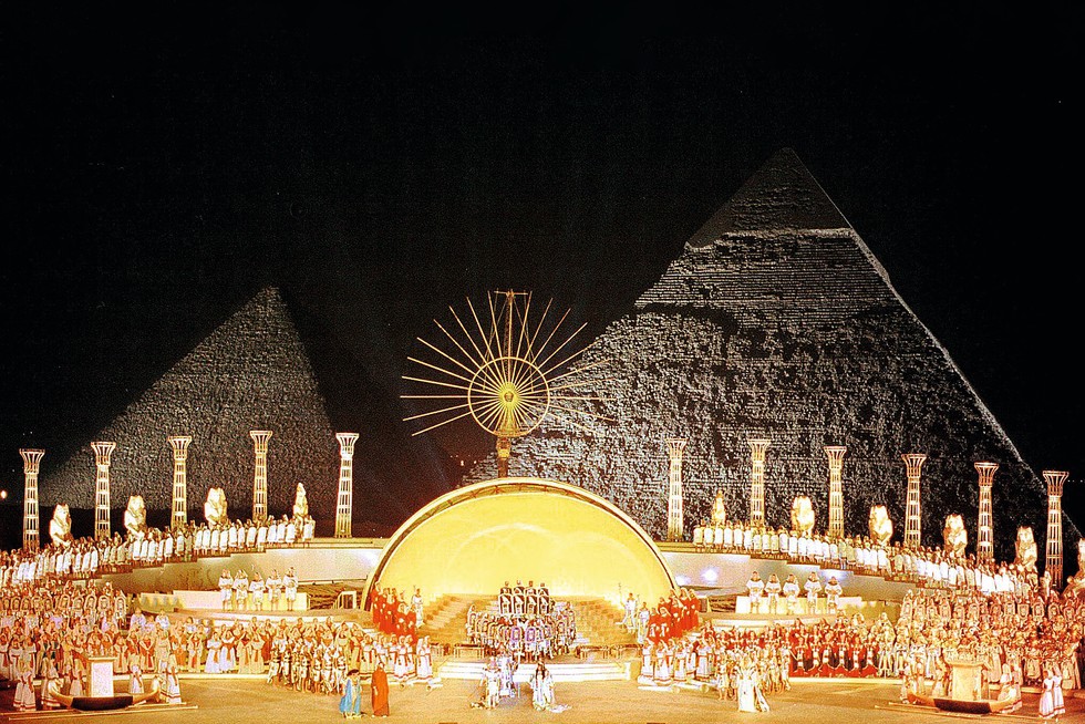 Egyptian opera Aida
